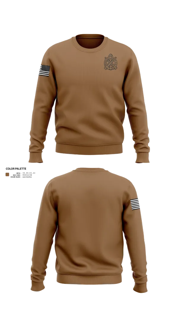 Crew Neck Sweatshirt, 180th ESC, , Teamtime, Team time, sublimation, custom sports apparel, team uniforms, spirit wear, spiritwear, sports uniforms, custom shirts, team store, custom team store, fundraiser sports, apparel fundraiser