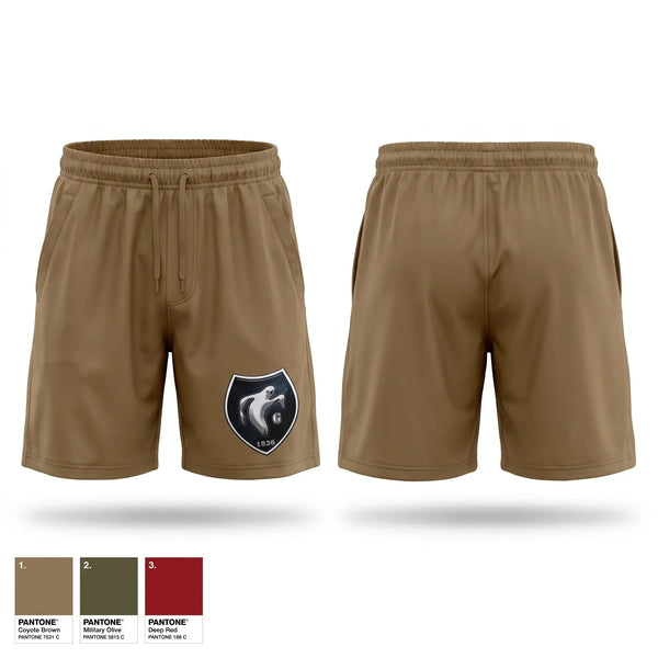 Athletic Shorts With Pockets, 2/2CR Ghost Troop 1st Platoon, Army, Teamtime, Team time, sublimation, custom sports apparel, team uniforms, spirit wear, spiritwear, sports uniforms, custom shirts, team store, custom team store, fundraiser sports, apparel fundraiser