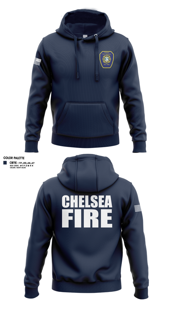 Hoodie, Chelsea Fire, Fire Department, Teamtime, Team time, sublimation, custom sports apparel, team uniforms, spirit wear, spiritwear, sports uniforms, custom shirts, team store, custom team store, fundraiser sports, apparel fundraiser