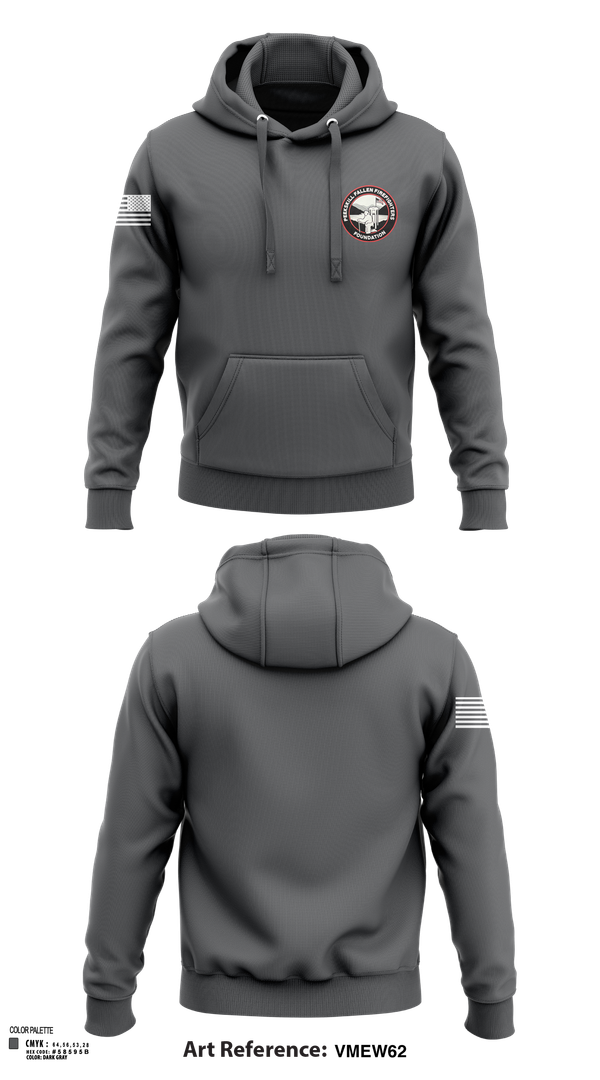 Hoodie, Peekskill Fallen Firefighters Foundation, , Teamtime, Team time, sublimation, custom sports apparel, team uniforms, spirit wear, spiritwear, sports uniforms, custom shirts, team store, custom team store, fundraiser sports, apparel fundraiser