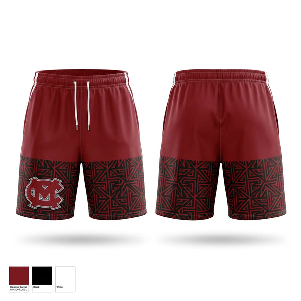 Athletic Shorts With Pockets, Mid-Carolina High School, Women's Basketball, Teamtime, Team time, sublimation, custom sports apparel, team uniforms, spirit wear, spiritwear, sports uniforms, custom shirts, team store, custom team store, fundraiser sports, apparel fundraiser
