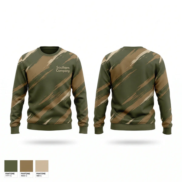 Crew Neck Sweatshirt, Southern Company, Police, Teamtime, Team time, sublimation, custom sports apparel, team uniforms, spirit wear, spiritwear, sports uniforms, custom shirts, team store, custom team store, fundraiser sports, apparel fundraiser