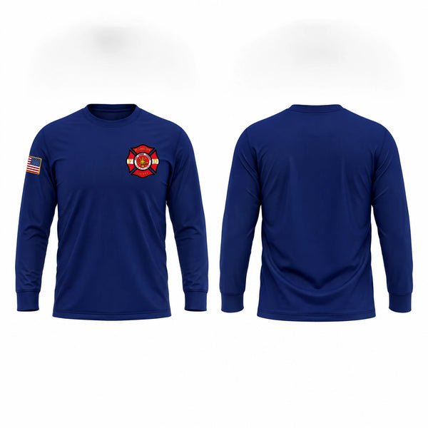 Long Sleeve Performance Shirt, Pendleton County Fire Dept, Fire Department, Teamtime, Team time, sublimation, custom sports apparel, team uniforms, spirit wear, spiritwear, sports uniforms, custom shirts, team store, custom team store, fundraiser sports, apparel fundraiser