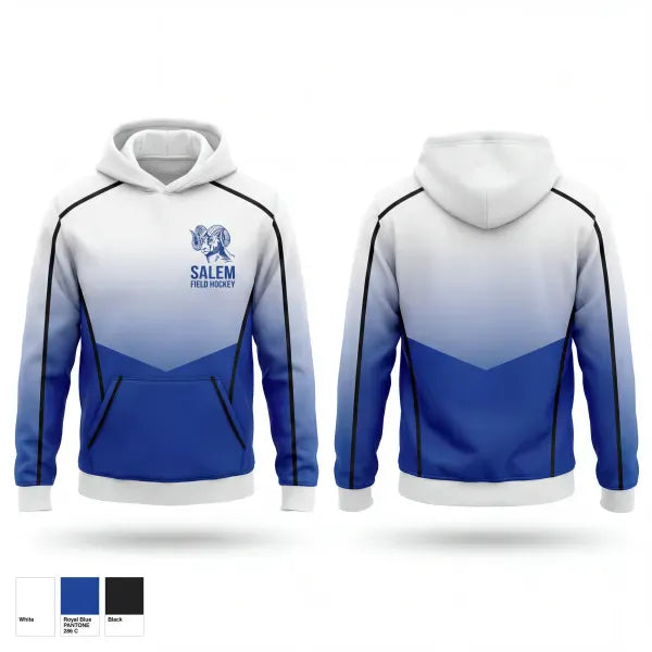 Hoodie, Salem High School Field Hockey, Field Hockey, Teamtime, Team time, sublimation, custom sports apparel, team uniforms, spirit wear, spiritwear, sports uniforms, custom shirts, team store, custom team store, fundraiser sports, apparel fundraiser