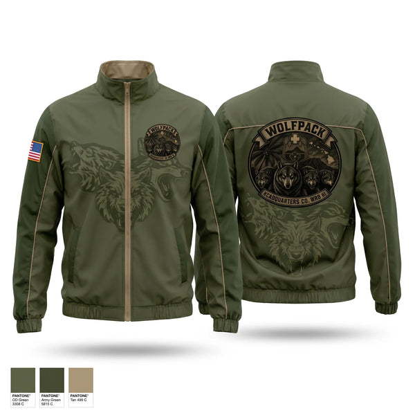 Windbreaker, Headquarters Company, MRB HI, Army, Teamtime, Team time, sublimation, custom sports apparel, team uniforms, spirit wear, spiritwear, sports uniforms, custom shirts, team store, custom team store, fundraiser sports, apparel fundraiser
