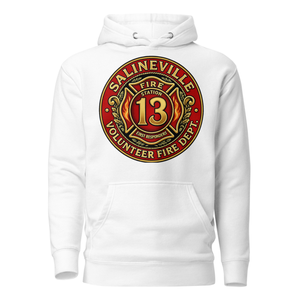 Unisex Hoodie - 1 - White