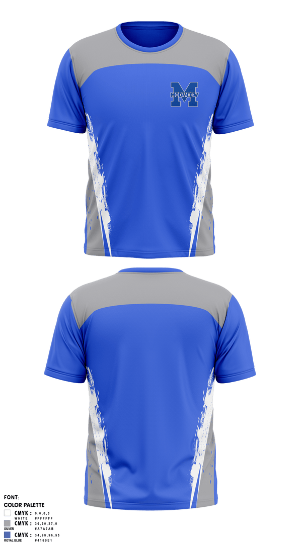 Short Sleeve Performance Shirt, Midview Middies, Cheer, Teamtime, Team time, sublimation, custom sports apparel, team uniforms, spirit wear, spiritwear, sports uniforms, custom shirts, team store, custom team store, fundraiser sports, apparel fundraiser