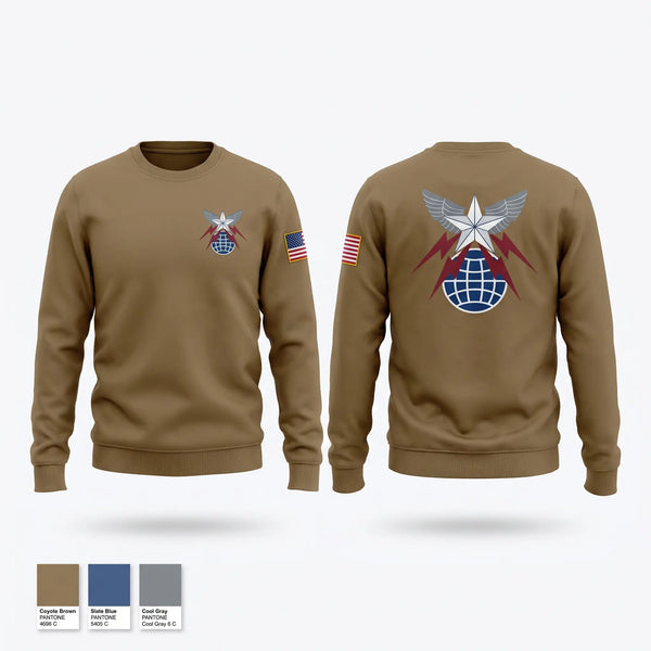 Crew Neck Sweatshirt, 4 SOPS, Space Force, Teamtime, Team time, sublimation, custom sports apparel, team uniforms, spirit wear, spiritwear, sports uniforms, custom shirts, team store, custom team store, fundraiser sports, apparel fundraiser