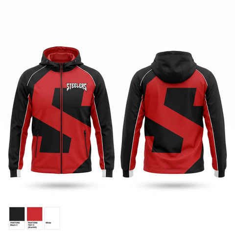 Windbreaker, STEELERS, , Teamtime, Team time, sublimation, custom sports apparel, team uniforms, spirit wear, spiritwear, sports uniforms, custom shirts, team store, custom team store, fundraiser sports, apparel fundraiser