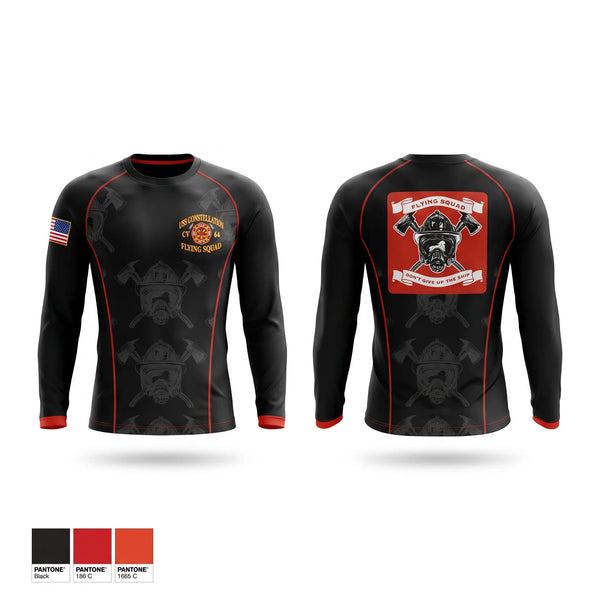 Long Sleeve Performance Shirt, Flying squad, Navy, Teamtime, Team time, sublimation, custom sports apparel, team uniforms, spirit wear, spiritwear, sports uniforms, custom shirts, team store, custom team store, fundraiser sports, apparel fundraiser