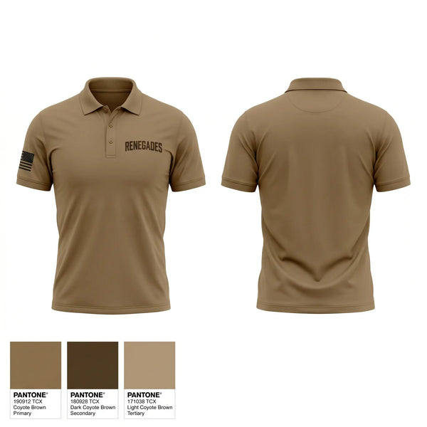 Short Sleeve Performance Polo, Renegades, National Guard, Teamtime, Team time, sublimation, custom sports apparel, team uniforms, spirit wear, spiritwear, sports uniforms, custom shirts, team store, custom team store, fundraiser sports, apparel fundraiser