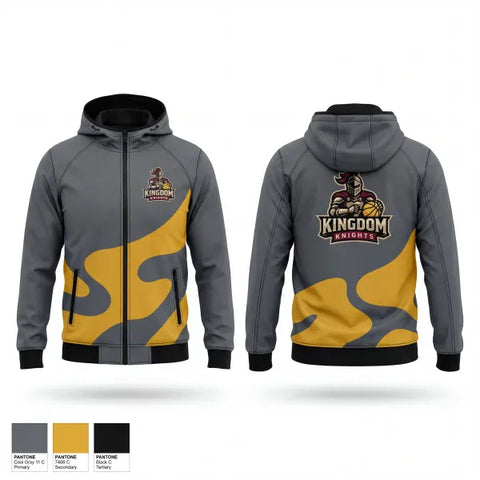 Windbreaker, Kingdom Knights, Men's Basketball, Teamtime, Team time, sublimation, custom sports apparel, team uniforms, spirit wear, spiritwear, sports uniforms, custom shirts, team store, custom team store, fundraiser sports, apparel fundraiser