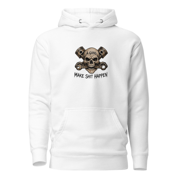 Unisex Hoodie - 1 - White