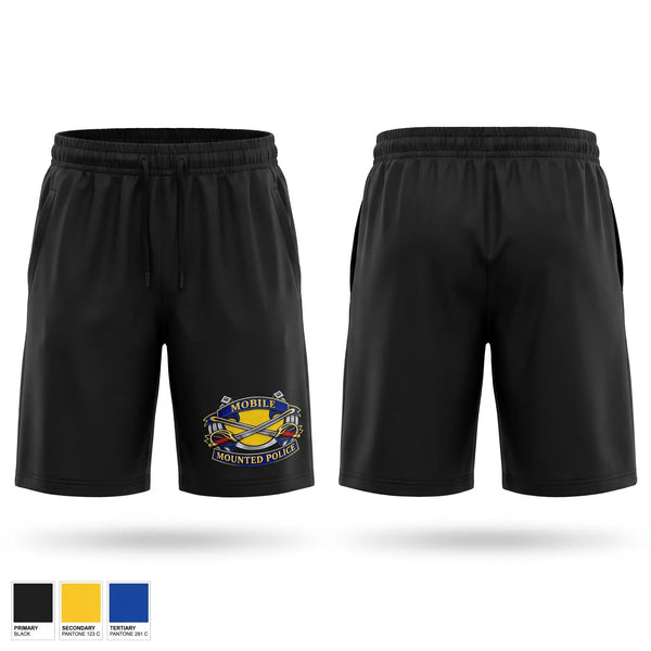 Athletic Shorts With Pockets, Mounted Mobile Unit, Police, Teamtime, Team time, sublimation, custom sports apparel, team uniforms, spirit wear, spiritwear, sports uniforms, custom shirts, team store, custom team store, fundraiser sports, apparel fundraiser