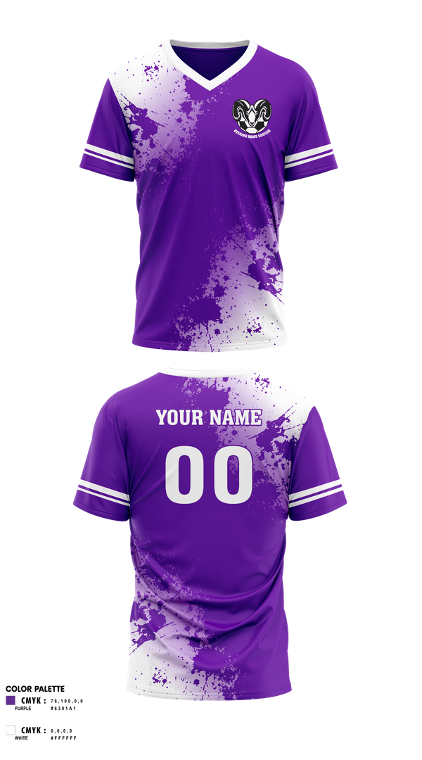 Mens Soccer Jersey, Deering Rams Soccer, Men's Soccer, Teamtime, Team time, sublimation, custom sports apparel, team uniforms, spirit wear, spiritwear, sports uniforms, custom shirts, team store, custom team store, fundraiser sports, apparel fundraiser