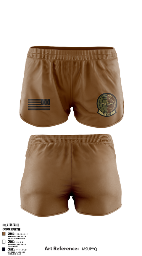 Ranger Panties, 10th Expeditionary Aeromedical Evacuation Flight (10th EAEF/26.1), , Teamtime, Team time, sublimation, custom sports apparel, team uniforms, spirit wear, spiritwear, sports uniforms, custom shirts, team store, custom team store, fundraiser sports, apparel fundraiser
