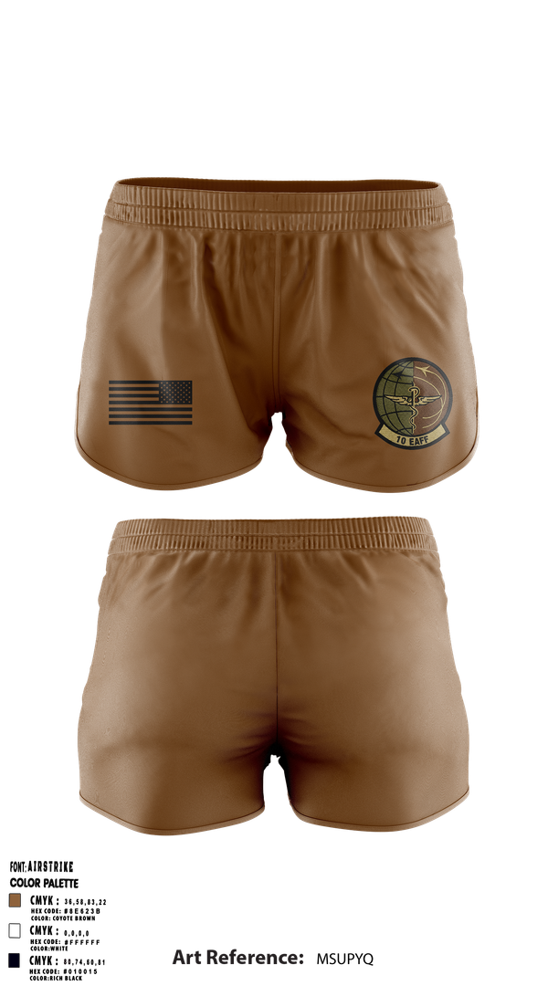 Ranger Panties, 10th Expeditionary Aeromedical Evacuation Flight (10th EAEF/26.1), , Teamtime, Team time, sublimation, custom sports apparel, team uniforms, spirit wear, spiritwear, sports uniforms, custom shirts, team store, custom team store, fundraiser sports, apparel fundraiser