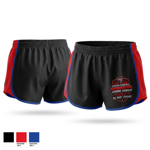 Womens Shorts, South central Mississippi storm chasers, , Teamtime, Team time, sublimation, custom sports apparel, team uniforms, spirit wear, spiritwear, sports uniforms, custom shirts, team store, custom team store, fundraiser sports, apparel fundraiser