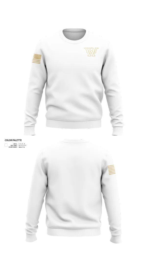 Crew Neck Sweatshirt, US Military Wardogs, Baseball, Teamtime, Team time, sublimation, custom sports apparel, team uniforms, spirit wear, spiritwear, sports uniforms, custom shirts, team store, custom team store, fundraiser sports, apparel fundraiser