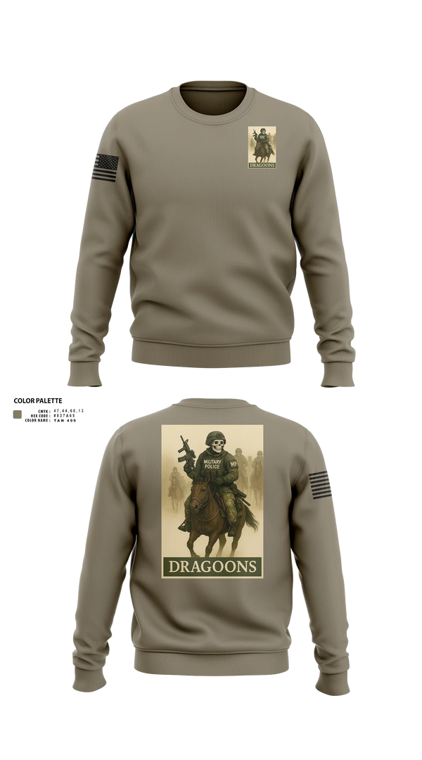 Crew Neck Sweatshirt, ATC LEA, Army, Teamtime, Team time, sublimation, custom sports apparel, team uniforms, spirit wear, spiritwear, sports uniforms, custom shirts, team store, custom team store, fundraiser sports, apparel fundraiser