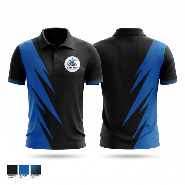 Short Sleeve Performance Polo, Blue Star Property Management, , Teamtime, Team time, sublimation, custom sports apparel, team uniforms, spirit wear, spiritwear, sports uniforms, custom shirts, team store, custom team store, fundraiser sports, apparel fundraiser