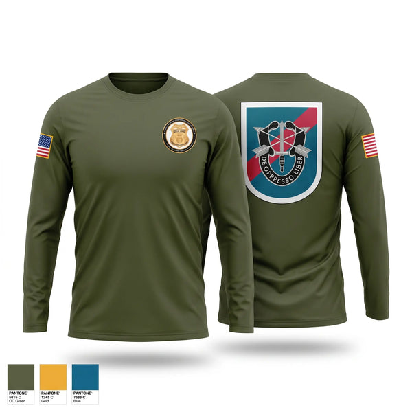 Long Sleeve Performance Shirt, 3/20th Special Forces Group, Army, Teamtime, Team time, sublimation, custom sports apparel, team uniforms, spirit wear, spiritwear, sports uniforms, custom shirts, team store, custom team store, fundraiser sports, apparel fundraiser