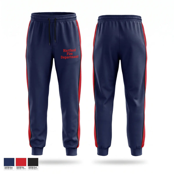 Sweatpants, Hartford Fire Department, Fire Department, Teamtime, Team time, sublimation, custom sports apparel, team uniforms, spirit wear, spiritwear, sports uniforms, custom shirts, team store, custom team store, fundraiser sports, apparel fundraiser
