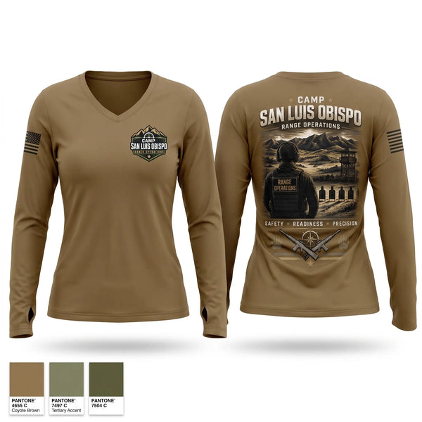 Old School Cotton Feel Shirt, Camp San Luis Obispo Range Operations, Army, Teamtime, Team time, sublimation, custom sports apparel, team uniforms, spirit wear, spiritwear, sports uniforms, custom shirts, team store, custom team store, fundraiser sports, apparel fundraiser