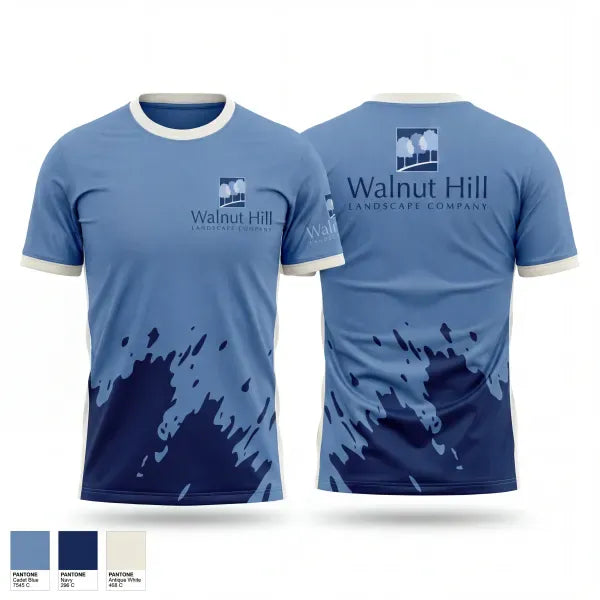 Old School Cotton Feel Shirt, Walnut Hill Landscape Company, , Teamtime, Team time, sublimation, custom sports apparel, team uniforms, spirit wear, spiritwear, sports uniforms, custom shirts, team store, custom team store, fundraiser sports, apparel fundraiser
