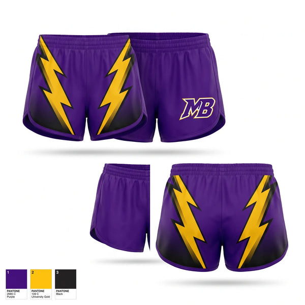 Womens Shorts, Mo Better Jaguars, Track & Field, Teamtime, Team time, sublimation, custom sports apparel, team uniforms, spirit wear, spiritwear, sports uniforms, custom shirts, team store, custom team store, fundraiser sports, apparel fundraiser
