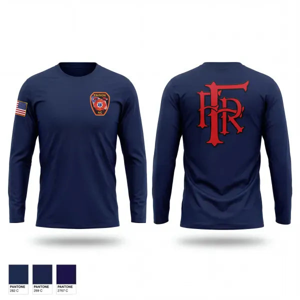 Long Sleeve Performance Shirt, Faison Fire & Rescue Inc., Fire Department, Teamtime, Team time, sublimation, custom sports apparel, team uniforms, spirit wear, spiritwear, sports uniforms, custom shirts, team store, custom team store, fundraiser sports, apparel fundraiser