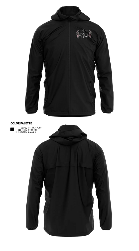 Windbreaker, USANEC- Camp Zama, 78th Signal Battalion, Army, Teamtime, Team time, sublimation, custom sports apparel, team uniforms, spirit wear, spiritwear, sports uniforms, custom shirts, team store, custom team store, fundraiser sports, apparel fundraiser