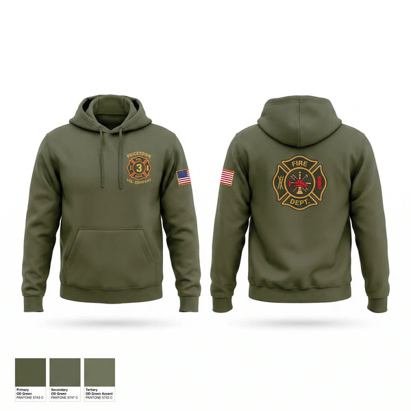 Hoodie, Co 3, Fire Department, Teamtime, Team time, sublimation, custom sports apparel, team uniforms, spirit wear, spiritwear, sports uniforms, custom shirts, team store, custom team store, fundraiser sports, apparel fundraiser