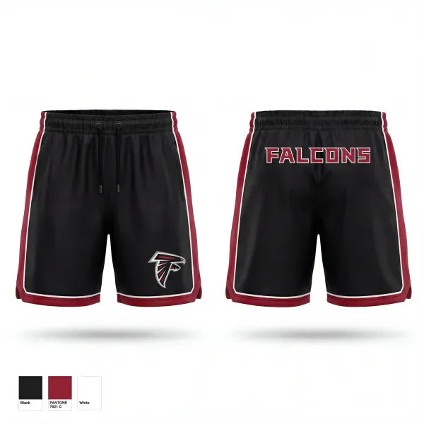 Athletic Shorts With Pockets, Falcons, , Teamtime, Team time, sublimation, custom sports apparel, team uniforms, spirit wear, spiritwear, sports uniforms, custom shirts, team store, custom team store, fundraiser sports, apparel fundraiser