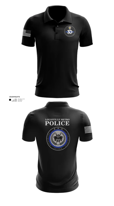 Short Sleeve Performance Polo, 3rd Division CIU, Police, Teamtime, Team time, sublimation, custom sports apparel, team uniforms, spirit wear, spiritwear, sports uniforms, custom shirts, team store, custom team store, fundraiser sports, apparel fundraiser