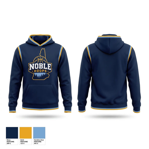 Hoodie, Noble Hoops, Women's Basketball, Teamtime, Team time, sublimation, custom sports apparel, team uniforms, spirit wear, spiritwear, sports uniforms, custom shirts, team store, custom team store, fundraiser sports, apparel fundraiser