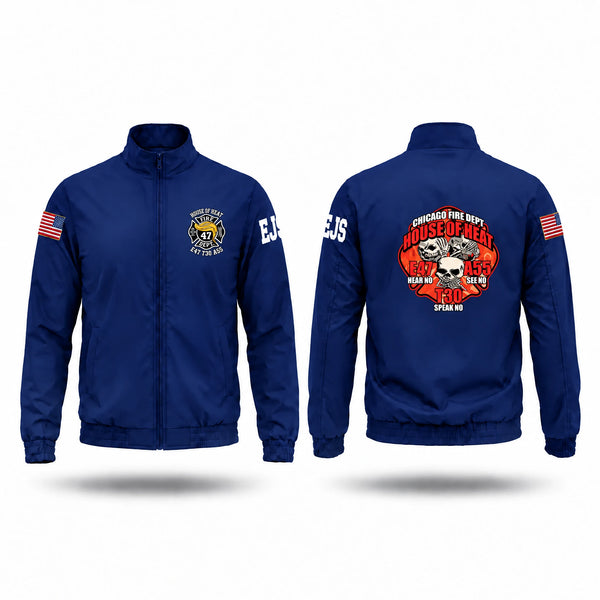 Windbreaker, Cfd e47, Fire Department, Teamtime, Team time, sublimation, custom sports apparel, team uniforms, spirit wear, spiritwear, sports uniforms, custom shirts, team store, custom team store, fundraiser sports, apparel fundraiser