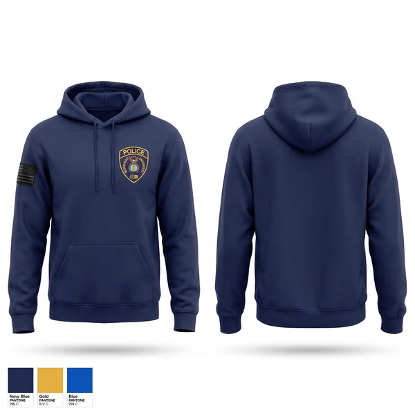 Hoodie, MSU Police, Police, Teamtime, Team time, sublimation, custom sports apparel, team uniforms, spirit wear, spiritwear, sports uniforms, custom shirts, team store, custom team store, fundraiser sports, apparel fundraiser