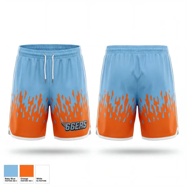 Athletic Shorts With Pockets, 66ers, Baseball, Teamtime, Team time, sublimation, custom sports apparel, team uniforms, spirit wear, spiritwear, sports uniforms, custom shirts, team store, custom team store, fundraiser sports, apparel fundraiser