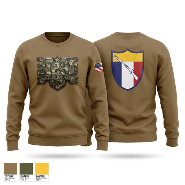 Crew Neck Sweatshirt, 2123D Transportation Company, National Guard, Teamtime, Team time, sublimation, custom sports apparel, team uniforms, spirit wear, spiritwear, sports uniforms, custom shirts, team store, custom team store, fundraiser sports, apparel fundraiser