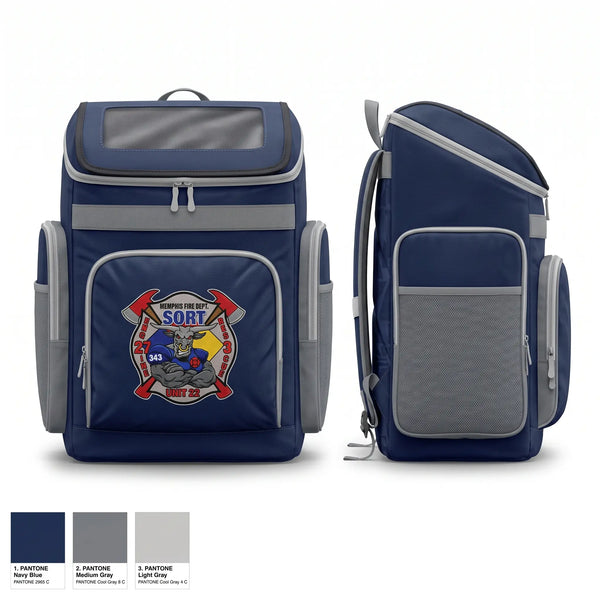 Gear Bag, Memphis Fire Station 27, Fire Department, Teamtime, Team time, sublimation, custom sports apparel, team uniforms, spirit wear, spiritwear, sports uniforms, custom shirts, team store, custom team store, fundraiser sports, apparel fundraiser