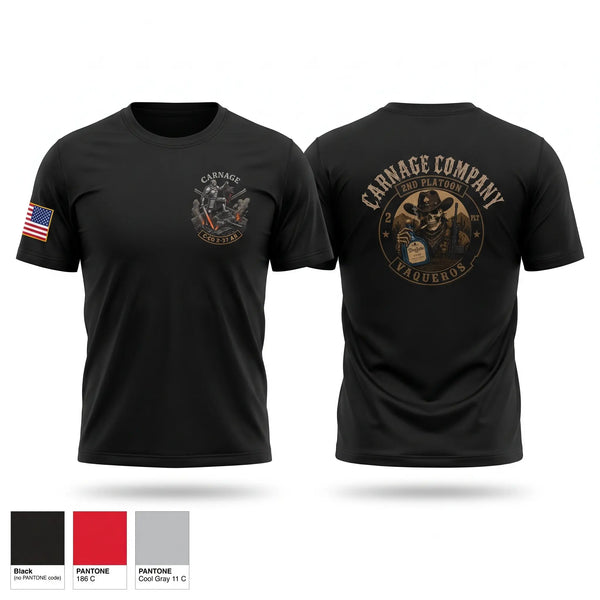 Short Sleeve Performance Shirt, Final Carnage 2-37 AR, Army, Teamtime, Team time, sublimation, custom sports apparel, team uniforms, spirit wear, spiritwear, sports uniforms, custom shirts, team store, custom team store, fundraiser sports, apparel fundraiser
