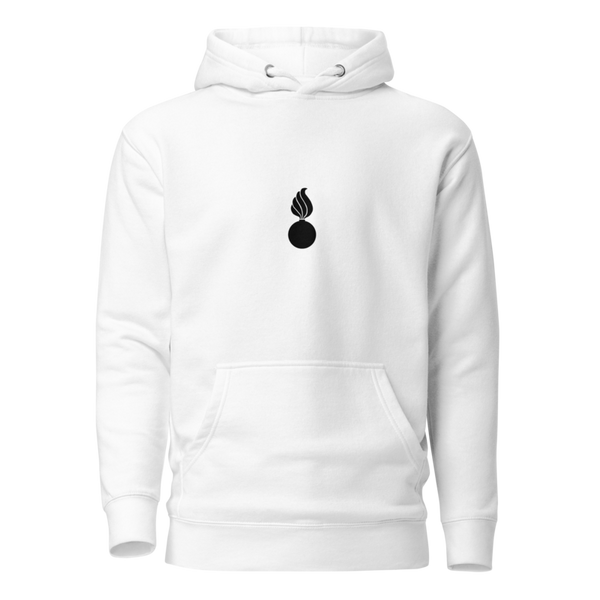 Unisex Hoodie - 1 - White