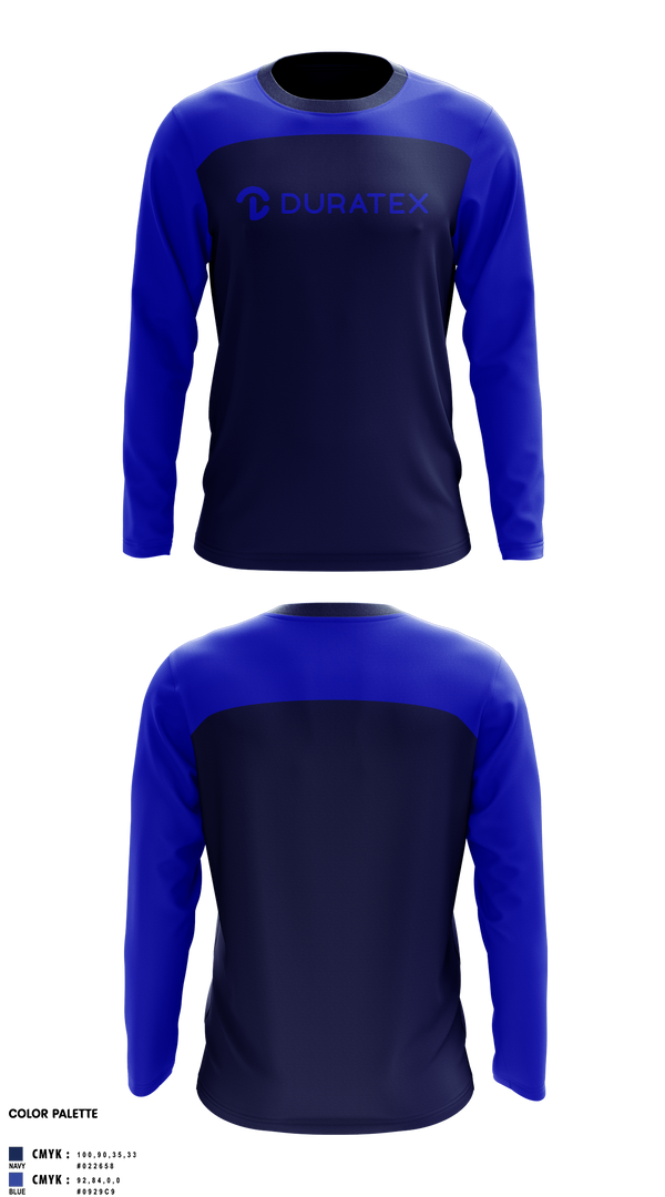 Long Sleeve Performance Shirt, Duratex, , Teamtime, Team time, sublimation, custom sports apparel, team uniforms, spirit wear, spiritwear, sports uniforms, custom shirts, team store, custom team store, fundraiser sports, apparel fundraiser