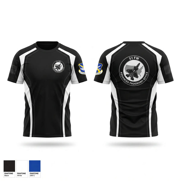 Short Sleeve Performance Shirt, 51st Fighter Wing Advanced Programs Office, Air Force, Teamtime, Team time, sublimation, custom sports apparel, team uniforms, spirit wear, spiritwear, sports uniforms, custom shirts, team store, custom team store, fundraiser sports, apparel fundraiser
