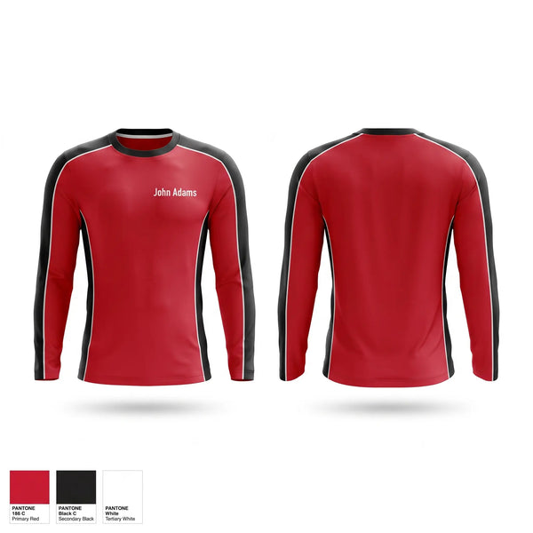 Long Sleeve Performance Shirt, John Adams, Women's Volleyball, Teamtime, Team time, sublimation, custom sports apparel, team uniforms, spirit wear, spiritwear, sports uniforms, custom shirts, team store, custom team store, fundraiser sports, apparel fundraiser