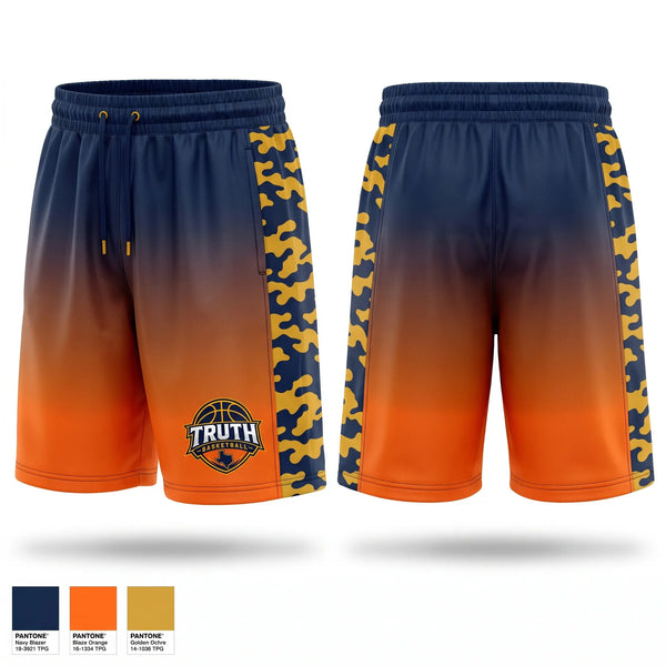 Athletic Shorts With Pockets, Truth Basketball, Women's Basketball, Teamtime, Team time, sublimation, custom sports apparel, team uniforms, spirit wear, spiritwear, sports uniforms, custom shirts, team store, custom team store, fundraiser sports, apparel fundraiser