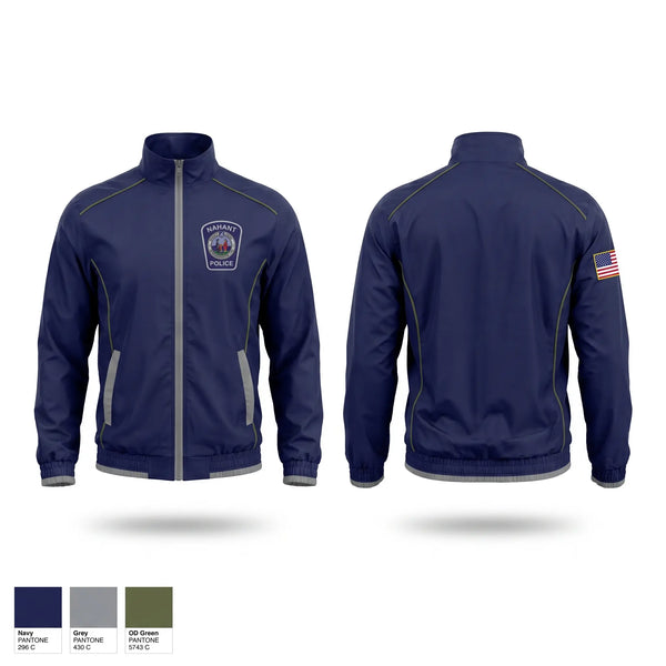 Windbreaker, Nahant Marine Unit, Police, Teamtime, Team time, sublimation, custom sports apparel, team uniforms, spirit wear, spiritwear, sports uniforms, custom shirts, team store, custom team store, fundraiser sports, apparel fundraiser
