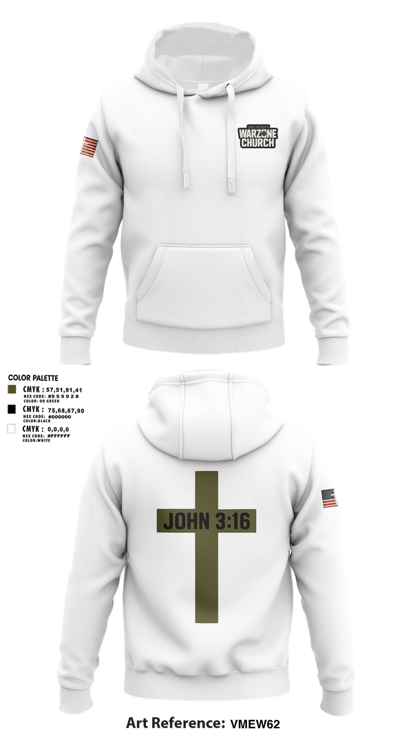 Hoodie, Warzone Church, , Teamtime, Team time, sublimation, custom sports apparel, team uniforms, spirit wear, spiritwear, sports uniforms, custom shirts, team store, custom team store, fundraiser sports, apparel fundraiser