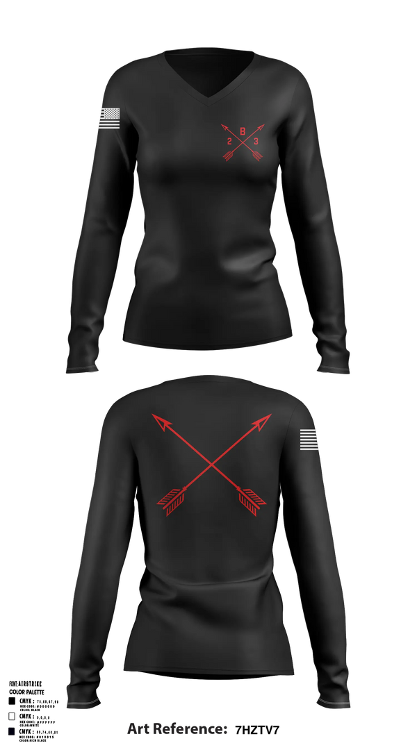 Womens Long Sleeve Vneck Shirt, B/2/3, Army, Teamtime, Team time, sublimation, custom sports apparel, team uniforms, spirit wear, spiritwear, sports uniforms, custom shirts, team store, custom team store, fundraiser sports, apparel fundraiser